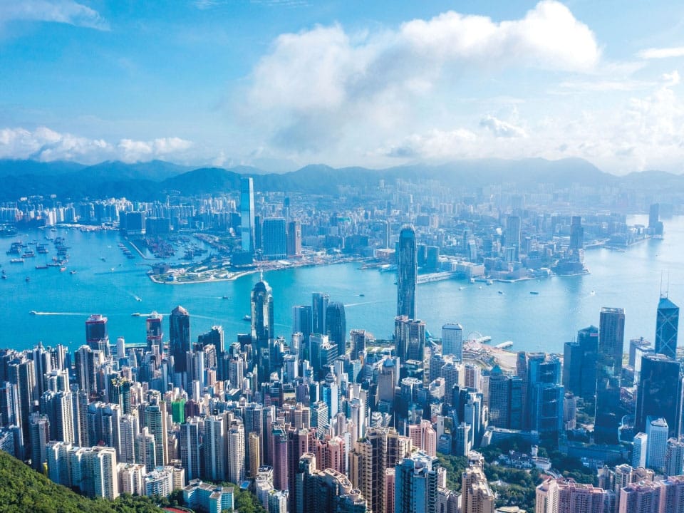 卢吉道俯瞰维多利亚港